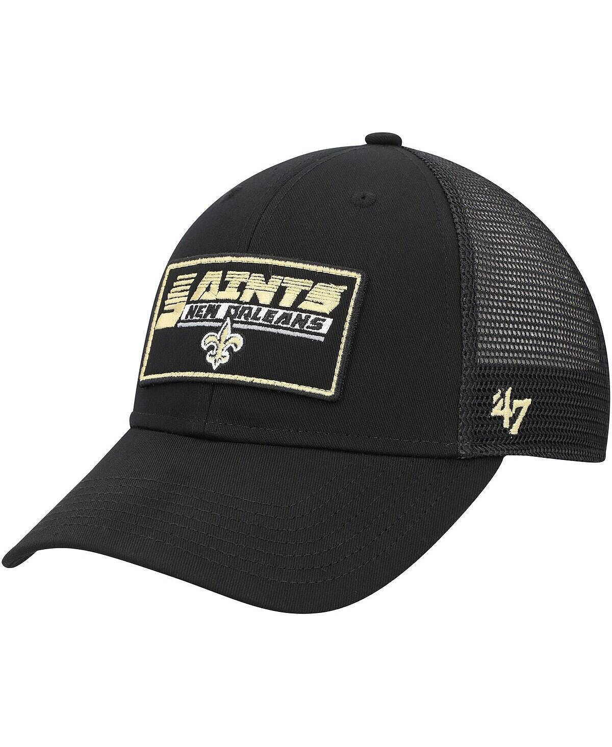 Черная регулируемая шляпа New Orleans Saints Levee MVP Trucker для юношей и девочек '47 Brand
Черная регулируемая шляпа New Orleans Saints Levee MVP Trucker для юношей и девочек '47 Brand