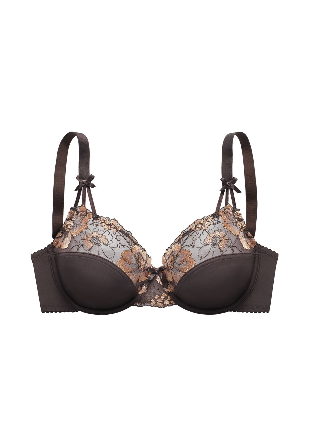 Бюстгальтер на косточках LASCANA, коричневый
Бюстгальтер на косточках LASCANA, коричневый