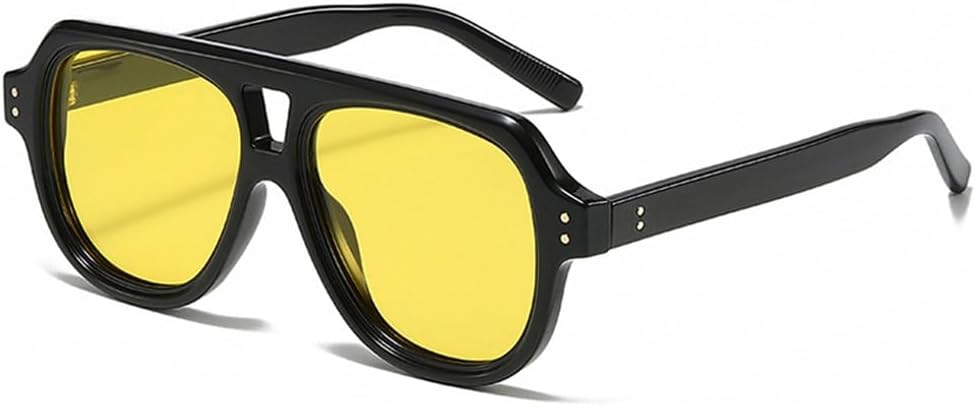 Солнцезащитные очки UV400 с заклепками, двойной перемычкой и градиентной расцветкой. Подходят для женщин и мужчин, для бега и занятий спортом на открытом воздухе UYPTK, Black Yellow
Солнцезащитные очки UV400 с заклепками, двойной перемычкой и градиентной расцветкой. Подходят для женщин и мужчин, для бега и занятий спортом на открытом воздухе UYPTK, Black Yellow