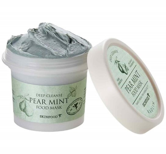 Крем-маска для жирной кожи Pear Mint Foot Mask с экстрактом груши 120г SKINFOOD
Крем-маска для жирной кожи Pear Mint Foot Mask с экстрактом груши 120г SKINFOOD