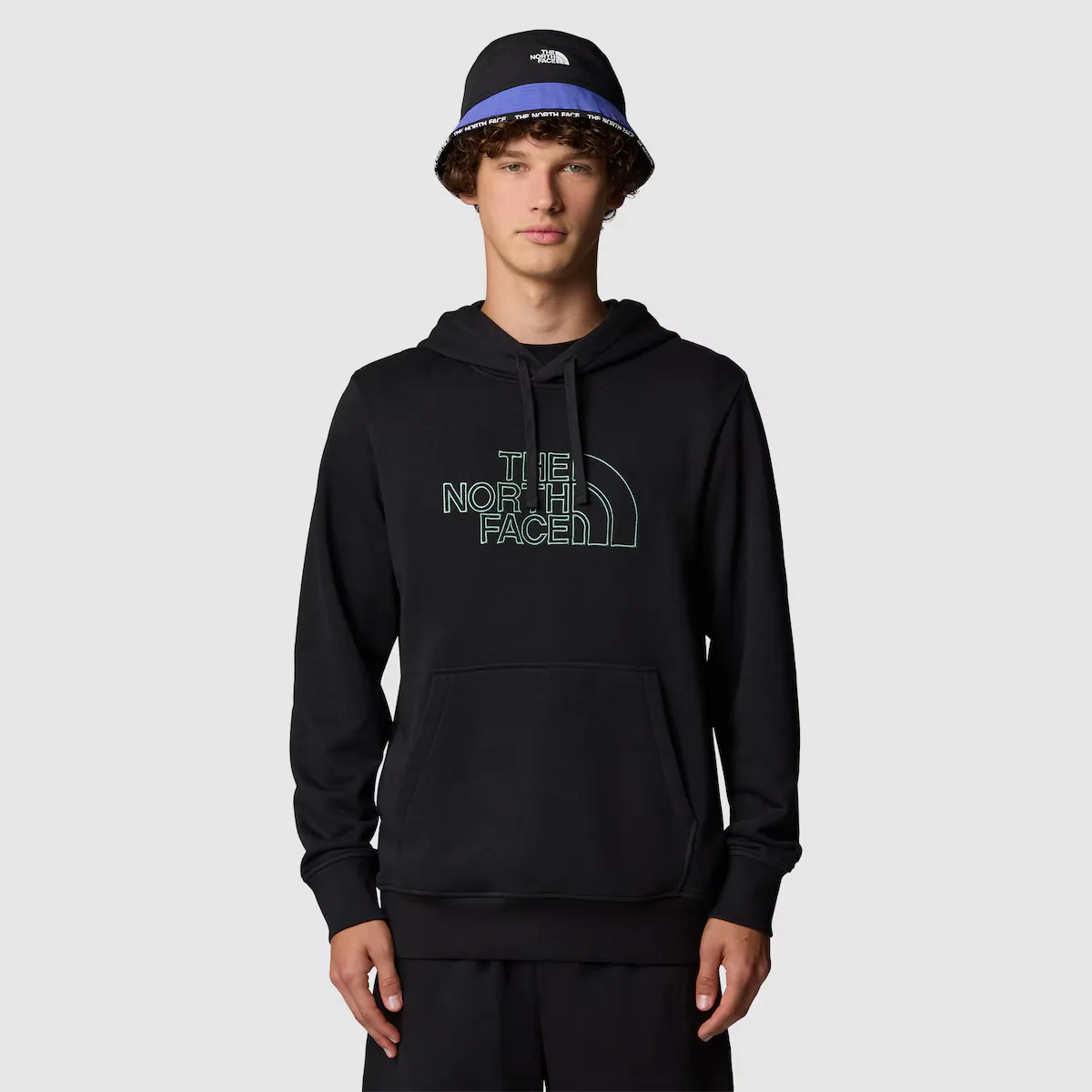 Мужская толстовка Drew Peak The North Face, черный/зеленый
Мужская толстовка Drew Peak The North Face, черный/зеленый