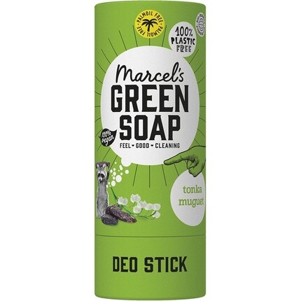 Дезодорант-стик Тонка и Муге 40г, Marcel'S Green Soap
Дезодорант-стик Тонка и Муге 40г, Marcel'S Green Soap