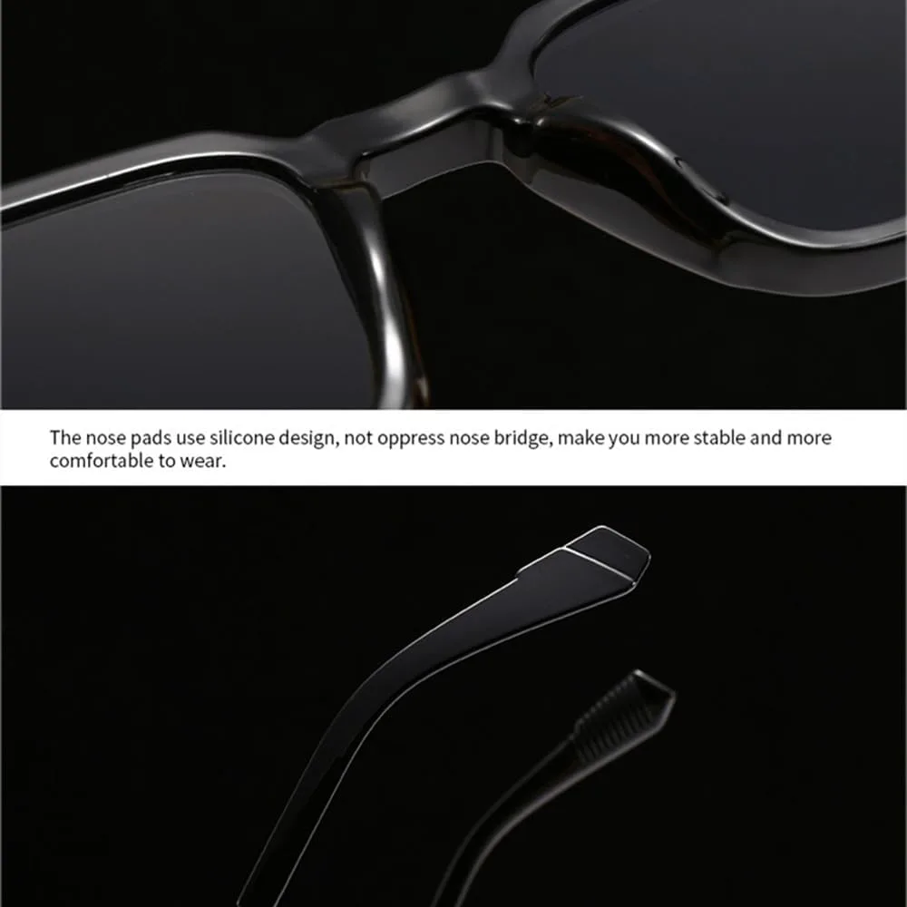 MUTYNE Женские солнцезащитные очки класса люкс в стиле ретро с заклепками Мужские градиентные солнцезащитные очки с защитой от УФ-излучения UV400, Black Golden Gray
MUTYNE Женские солнцезащитные очки класса люкс в стиле ретро с заклепками Мужские градиентные солнцезащитные очки с защитой от УФ-излучения UV400, Black Golden Gray