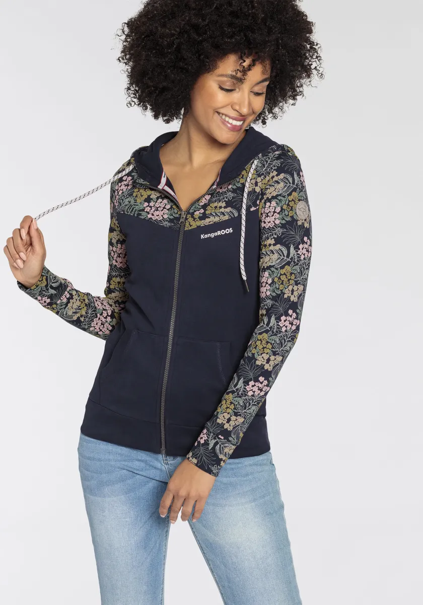 Толстовка KangaROOS с капюшоном и цветочным принтом, цвет морской волны
Толстовка KangaROOS с капюшоном и цветочным принтом, цвет морской волны