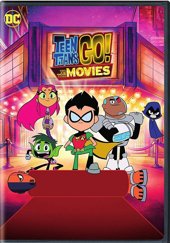 Диск DVD Teen Titans Go: To The Movies 
Диск DVD Teen Titans Go: To The Movies