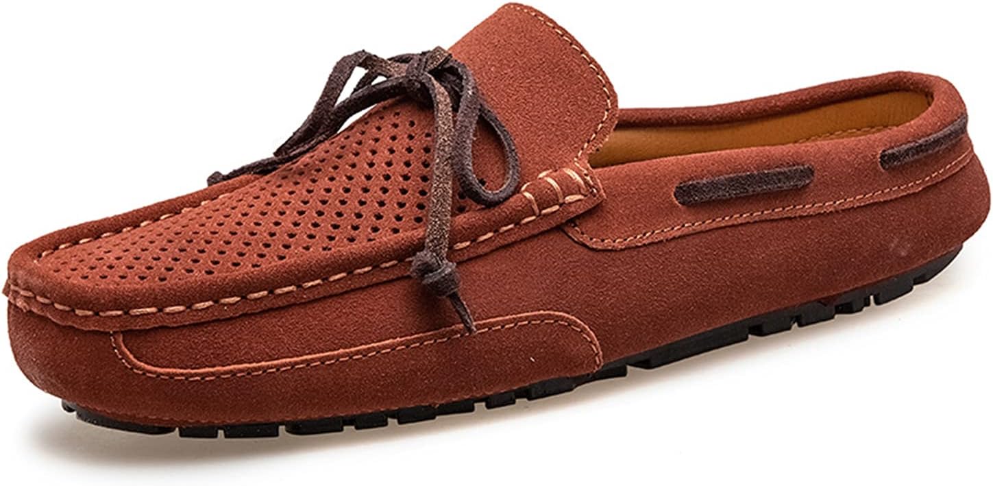 Мужские летние повседневные тапочки с узлом, из дышащей замшевой кожи коровьей кожи Litnermia, темно-коричневый
Мужские летние повседневные тапочки с узлом, из дышащей замшевой кожи коровьей кожи Litnermia, темно-коричневый