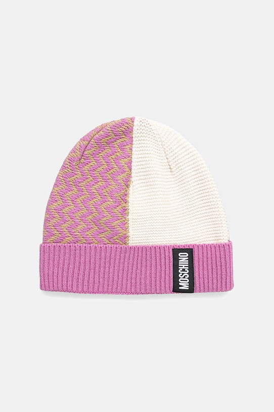 Шерстяная шапка Moschino, розовый
Шерстяная шапка Moschino, розовый
