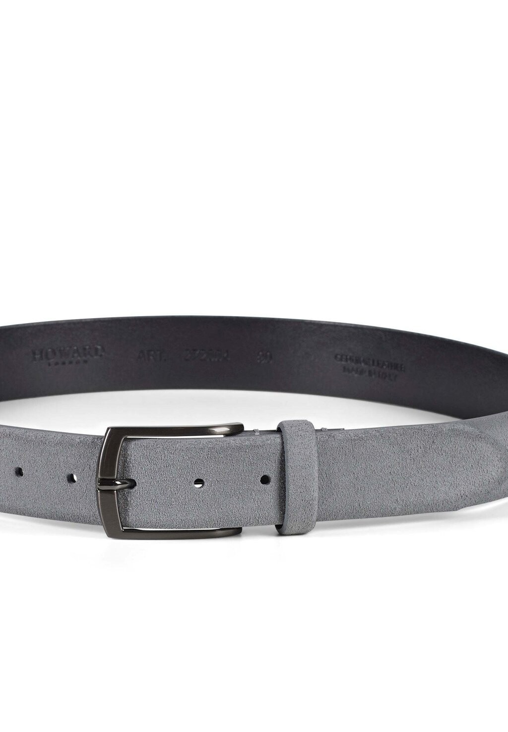 Пояс ZACK Howard London, светло-серый 
Пояс ZACK Howard London, светло-серый