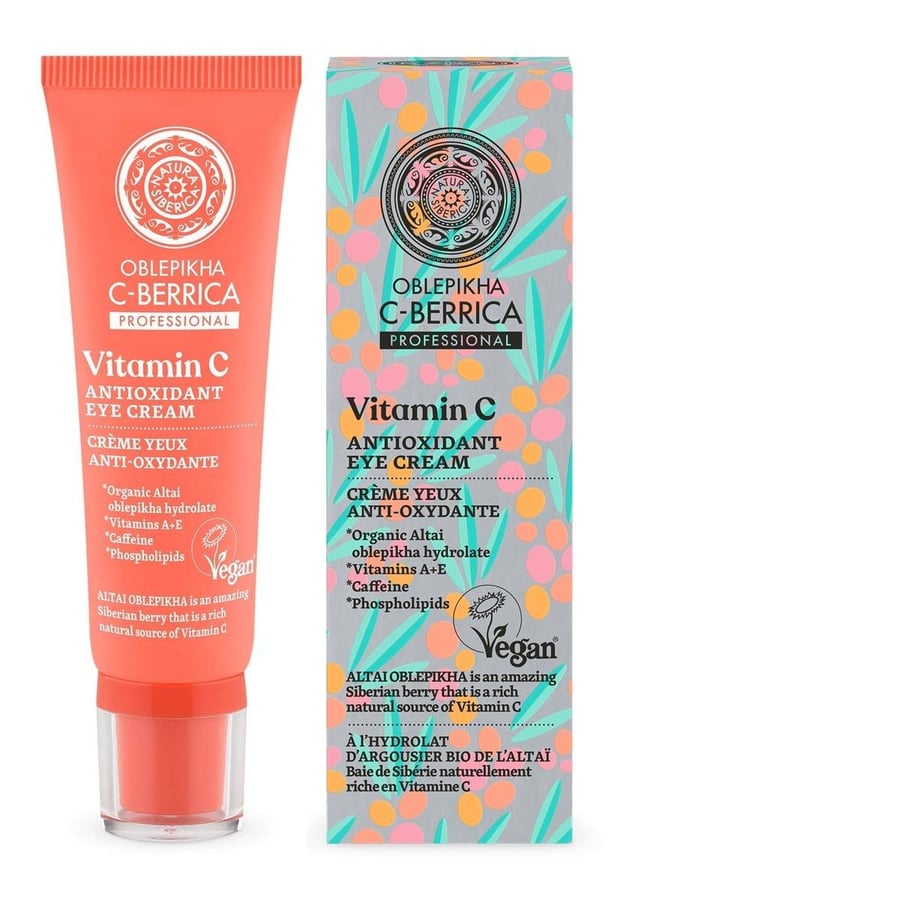 SIBERICA Oblepikha C-Berrica Professional Антиоксидантный крем для век с витамином С 30 мл Natura Siberica
SIBERICA Oblepikha C-Berrica Professional Антиоксидантный крем для век с витамином С 30 мл Natura Siberica