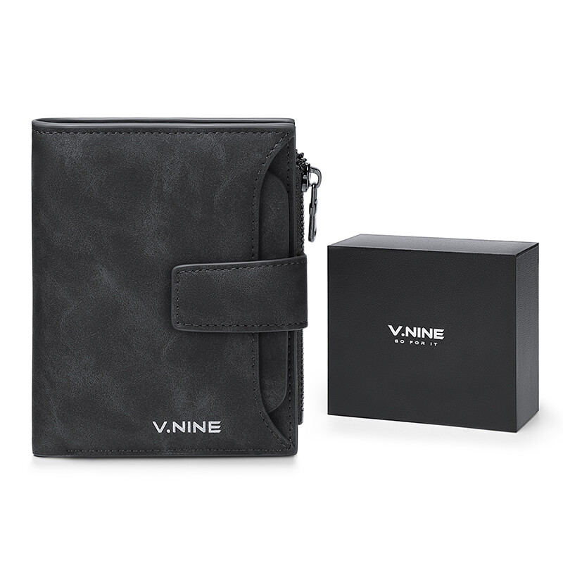 The 9Th City Мужской кошелек V.NINE, Черный
The 9Th City Мужской кошелек V.NINE, Черный