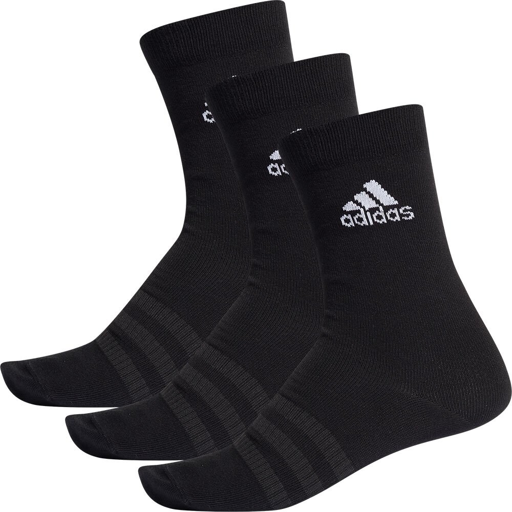 Носки adidas Light Crew 3 шт, черный 
Носки adidas Light Crew 3 шт, черный