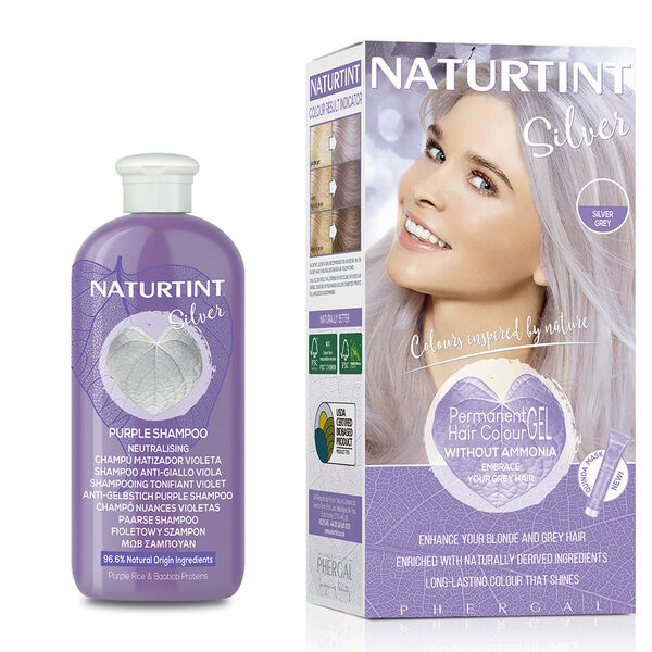 Набор: шампунь Silver Violet Plus, 330 мл + краска для волос Silver Silver Gray, 170 мл Naturtint Silver
Набор: шампунь Silver Violet Plus, 330 мл + краска для волос Silver Silver Gray, 170 мл Naturtint Silver