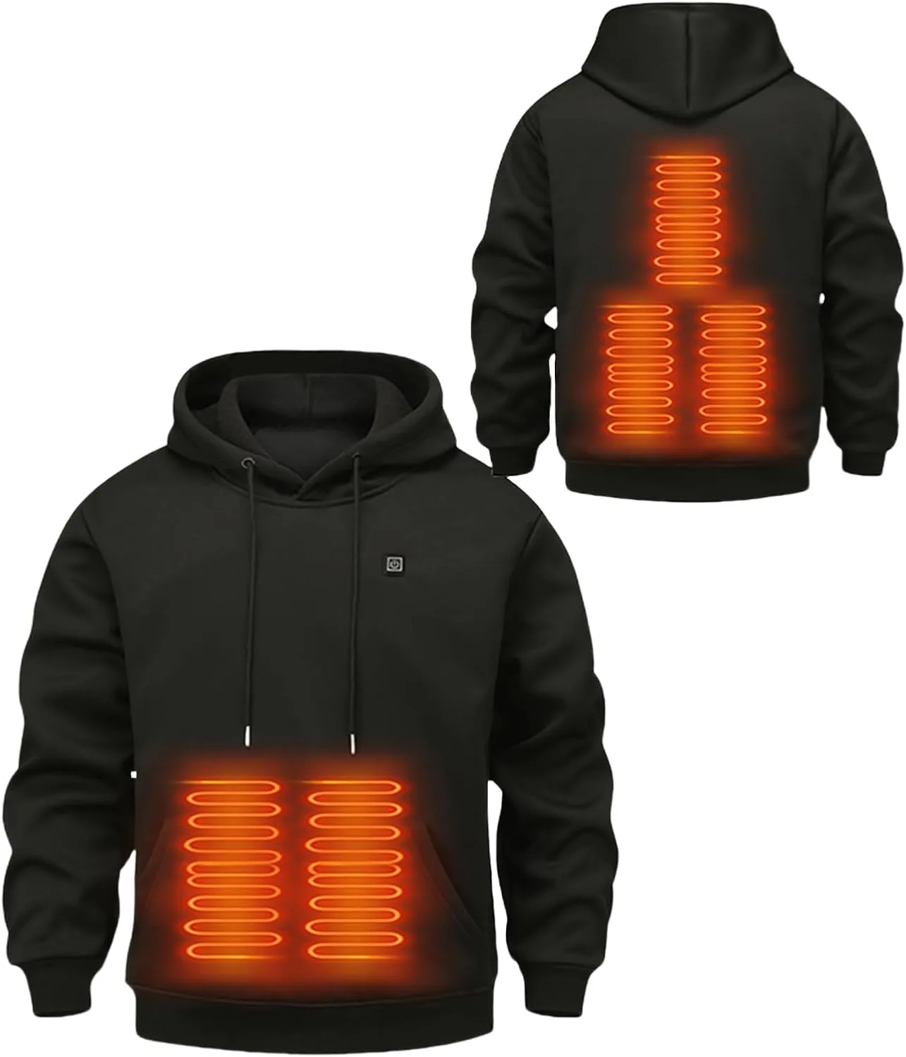 Теплый худи с подогревом USB для мужчин и женщин
Теплый худи с подогревом USB для мужчин и женщин