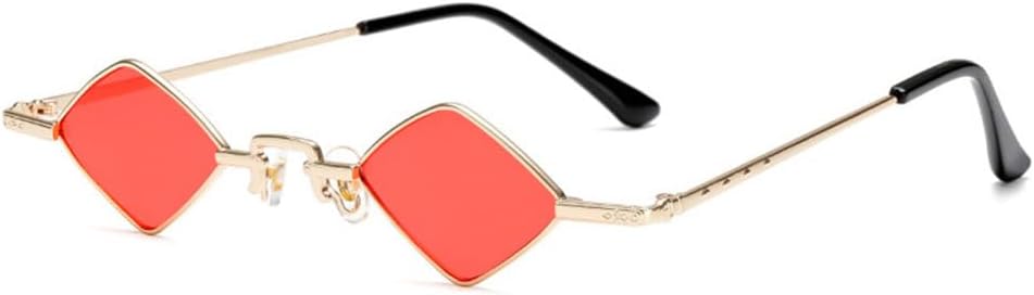 Модные квадратные солнцезащитные очки для женщин в винтажном стиле с металлической оправой, маленькая оправа, ретро-очки для женщин, панк-очки, защита от ультрафиолета UV400 WQFFQWK, Gold Red
Модные квадратные солнцезащитные очки для женщин в винтажном стиле с металлической оправой, маленькая оправа, ретро-очки для женщин, панк-очки, защита от ультрафиолета UV400 WQFFQWK, Gold Red