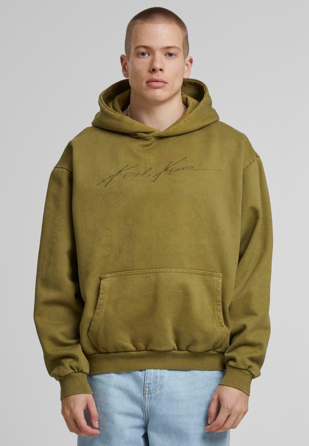 Толстовка с капюшоном Karl Kani, оливковый
Толстовка с капюшоном Karl Kani, оливковый