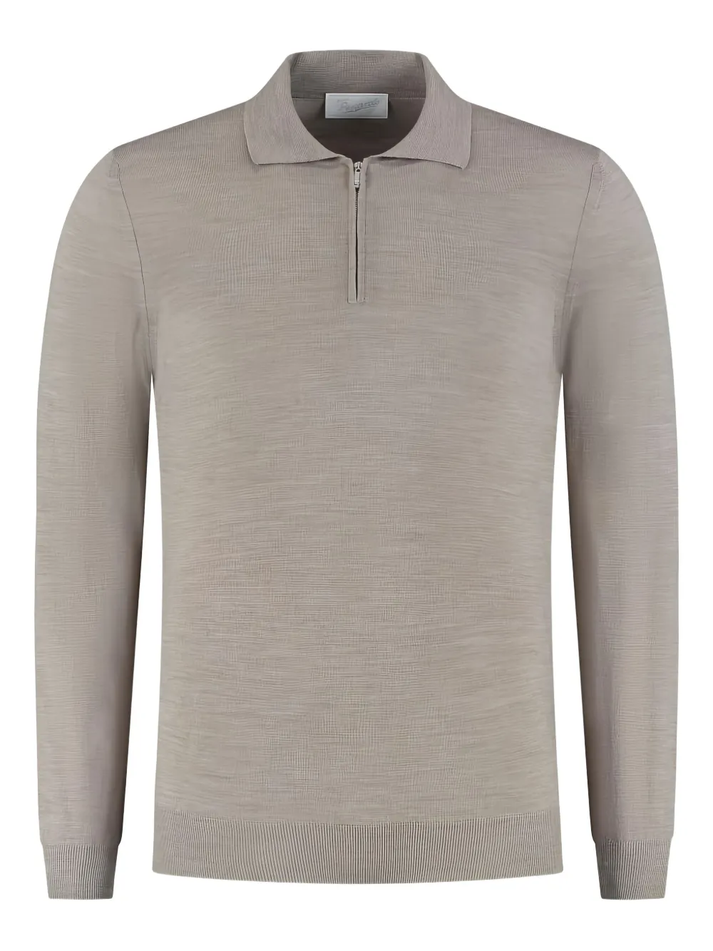 Свитер на молнии до середины с воротником поло Marco Pescarolo, нейтральный
Свитер на молнии до середины с воротником поло Marco Pescarolo, нейтральный