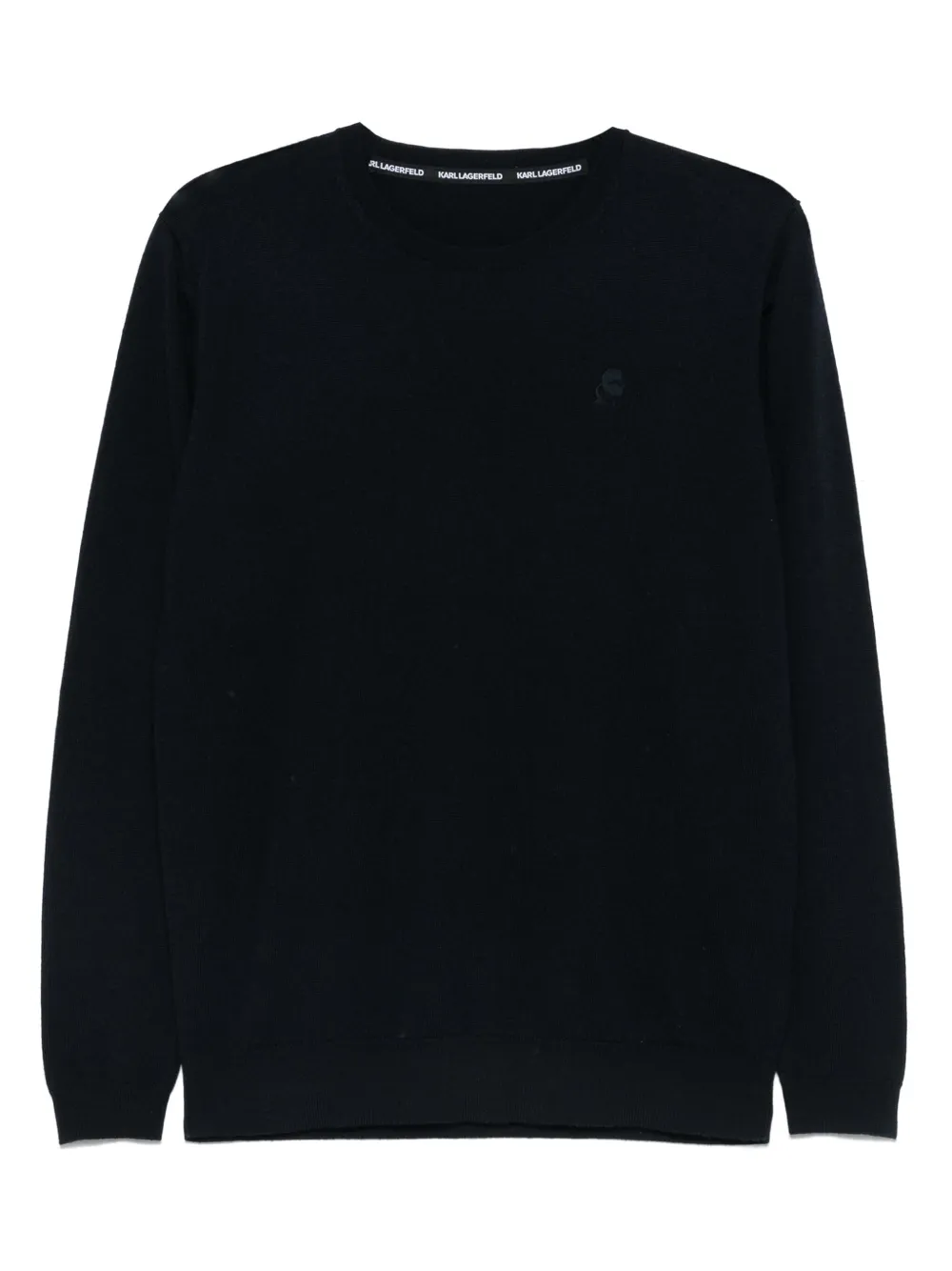 Свитер из мериносовой шерсти KARL LAGERFELD, синий
Свитер из мериносовой шерсти KARL LAGERFELD, синий