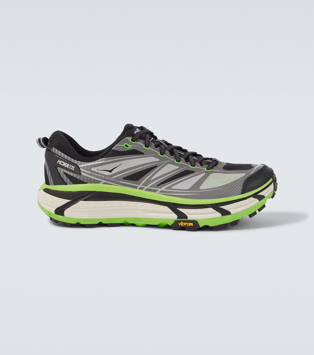 Беговые кроссовки Mafate Speed 2 Hoka One One, Black / Electric Green
Беговые кроссовки Mafate Speed 2 Hoka One One, Black / Electric Green