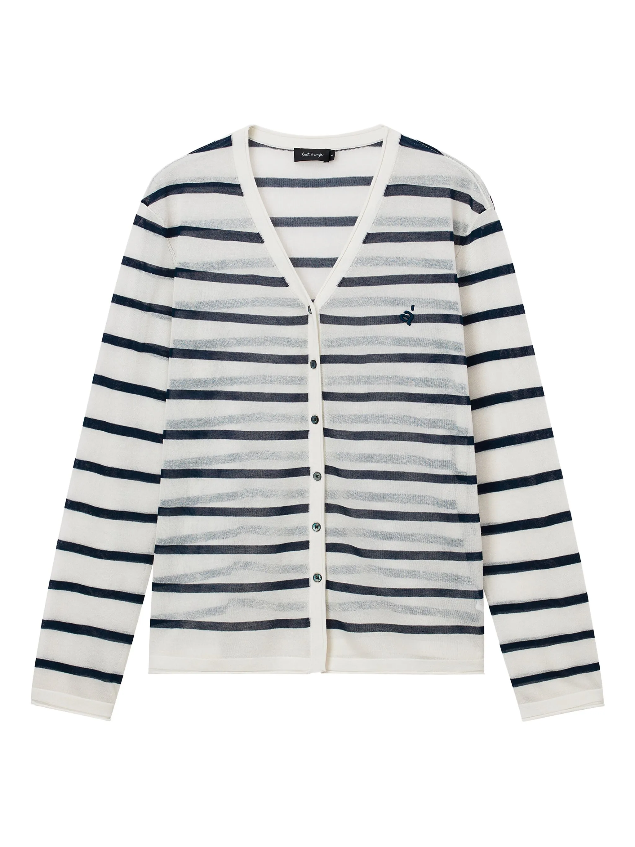 Кардиган с вышитым логотипом Tout A Coup, черный
Кардиган с вышитым логотипом Tout A Coup, черный