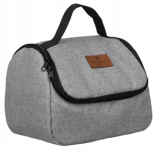 Вместительная косметичка из полиэстера со встроенным зеркалом. Peterson, inna, серый
Вместительная косметичка из полиэстера со встроенным зеркалом. Peterson, inna, серый