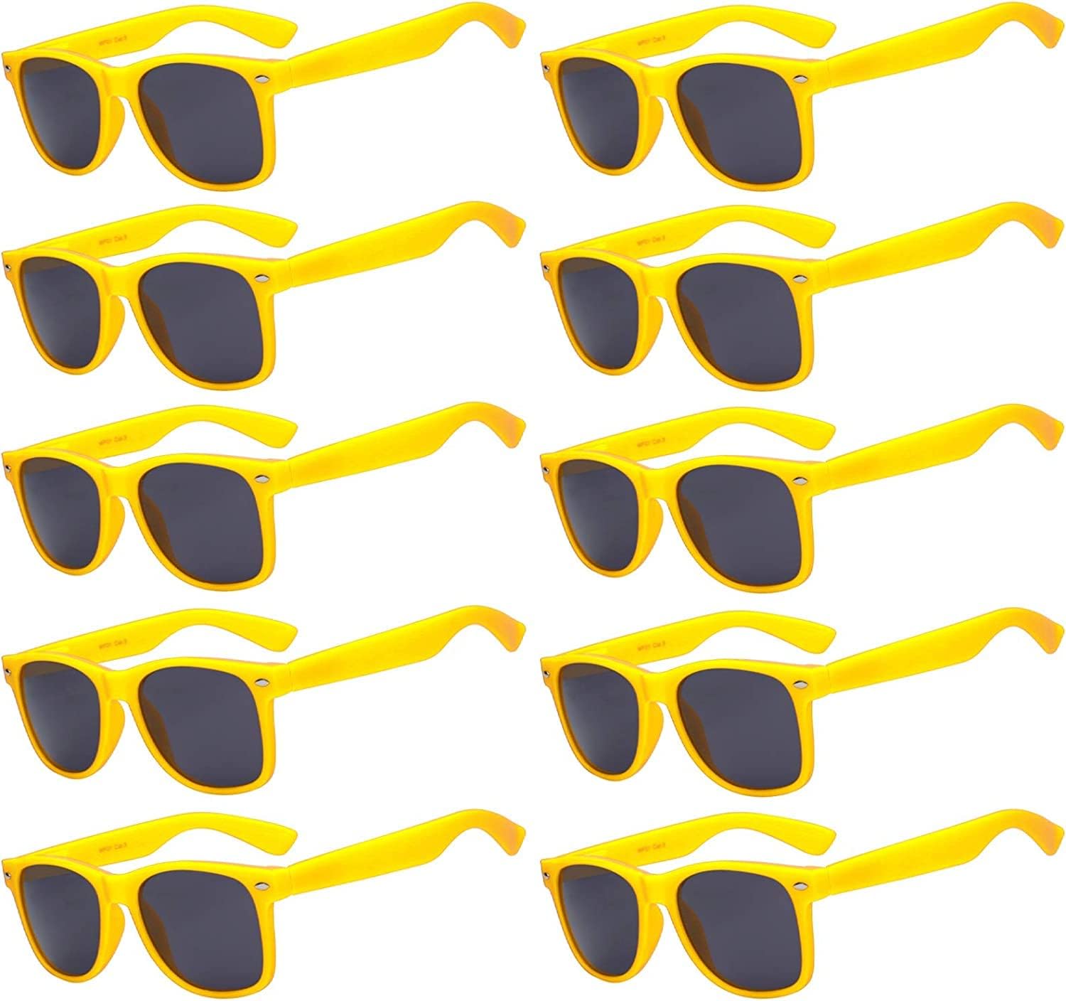 Солнцезащитные очки OWL, набор из 10 пар, для женщин и мужчин, винтажные ретро-очки с дымчатыми линзами и защитой от УФ-излучения, прямоугольные солнцезащитные очки унисекс, Yellow
Солнцезащитные очки OWL, набор из 10 пар, для женщин и мужчин, винтажные ретро-очки с дымчатыми линзами и защитой от УФ-излучения, прямоугольные солнцезащитные очки унисекс, Yellow