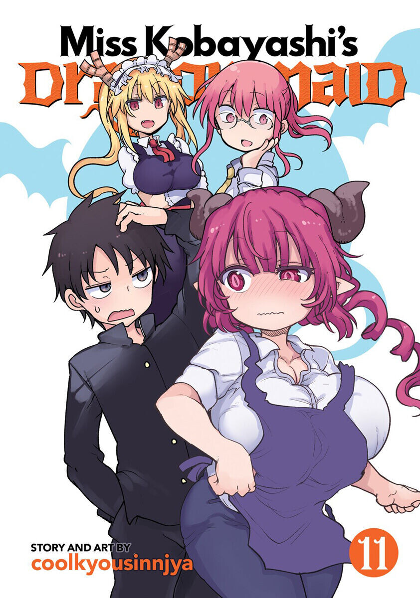 Манга Miss Kobayashi's Dragon Maid Manga Volume 11
Манга Miss Kobayashi's Dragon Maid Manga Volume 11