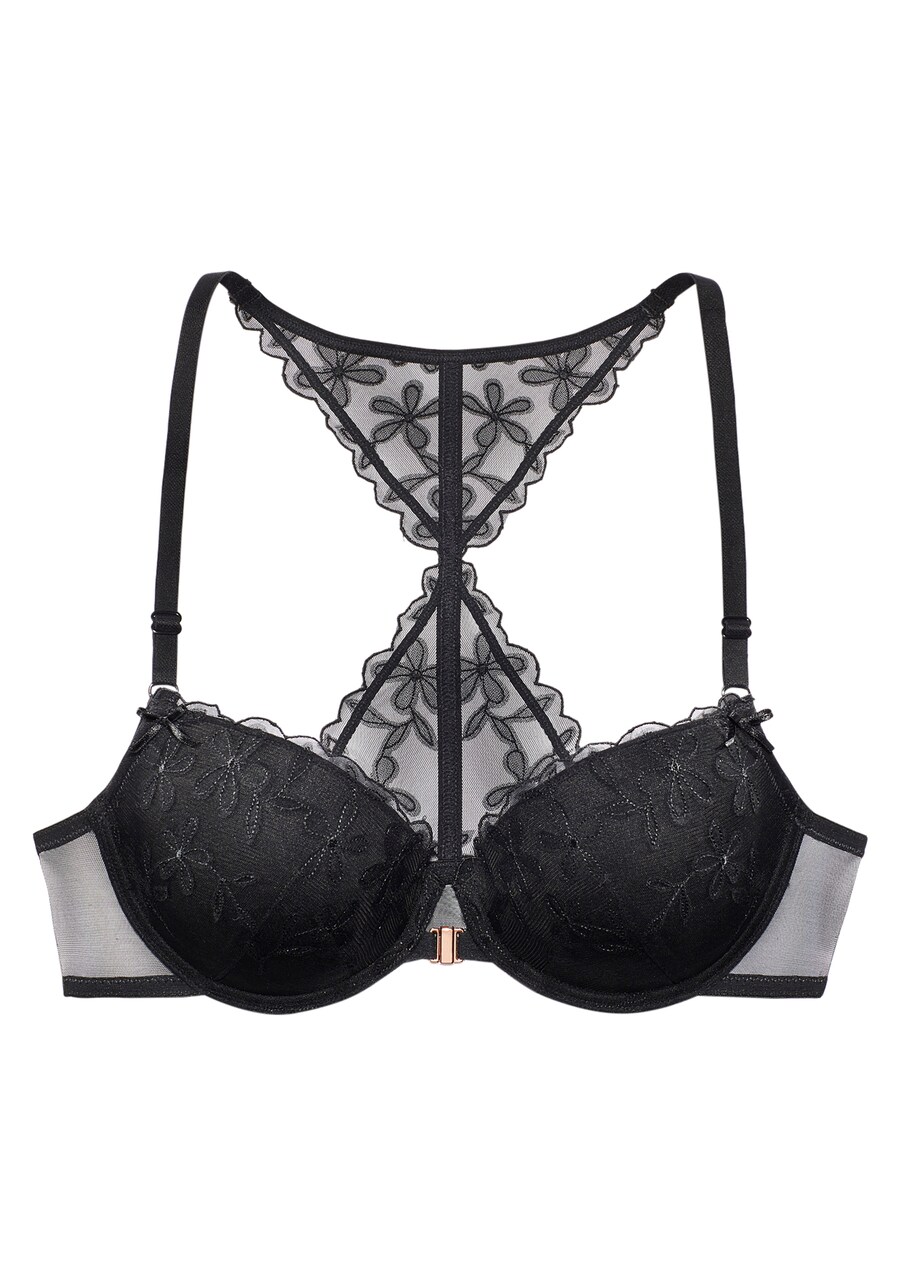 Бюстгальтер пуш-ап LASCANA, черный
Бюстгальтер пуш-ап LASCANA, черный