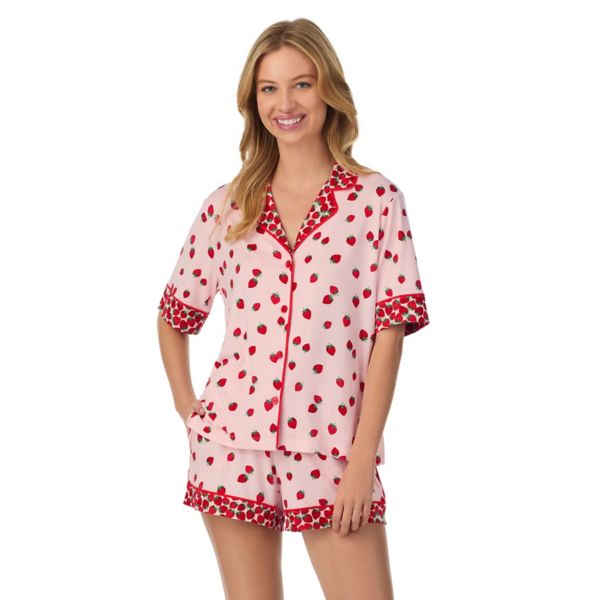 Женский комплект пижамы с коротким рукавом и пуговицами спереди и боксерскими шортами Beauty Sleep Social, цвет blush pt
Женский комплект пижамы с коротким рукавом и пуговицами спереди и боксерскими шортами Beauty Sleep Social, цвет blush pt