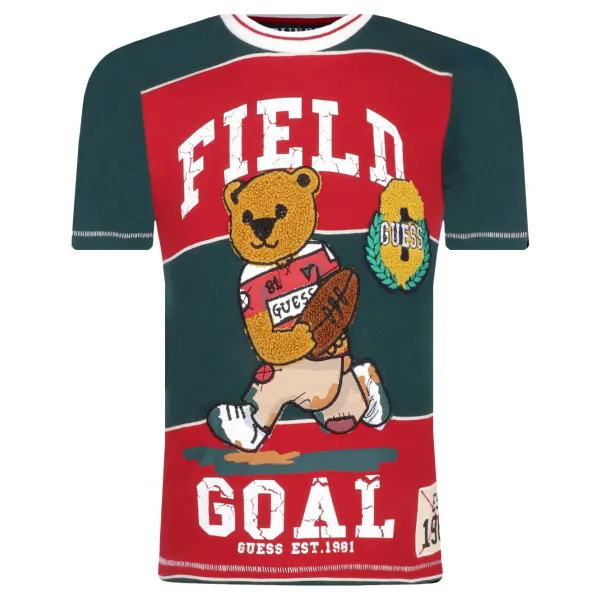 Футболка стандартного кроя Guess, красный 
Футболка стандартного кроя Guess, красный