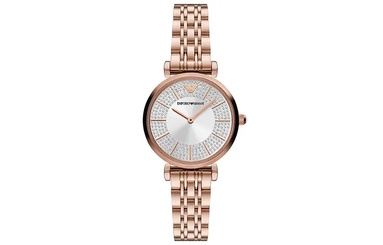 EMPORIO ARMANI Часы Two Hand Rose Gold Tone Stainless Steel Watch
EMPORIO ARMANI Часы Two Hand Rose Gold Tone Stainless Steel Watch