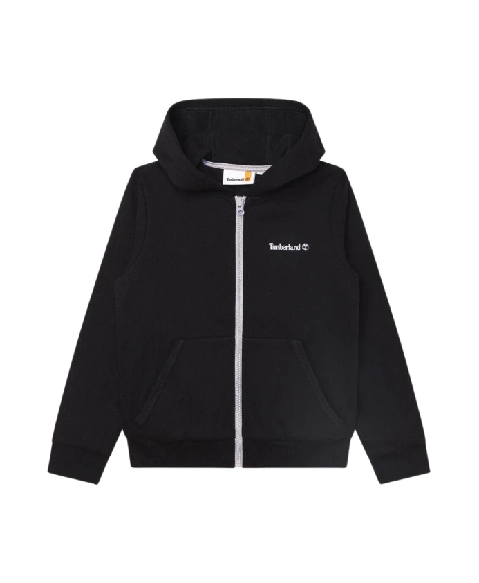Толстовка с капюшоном и молнией во всю длину Timberland, черный