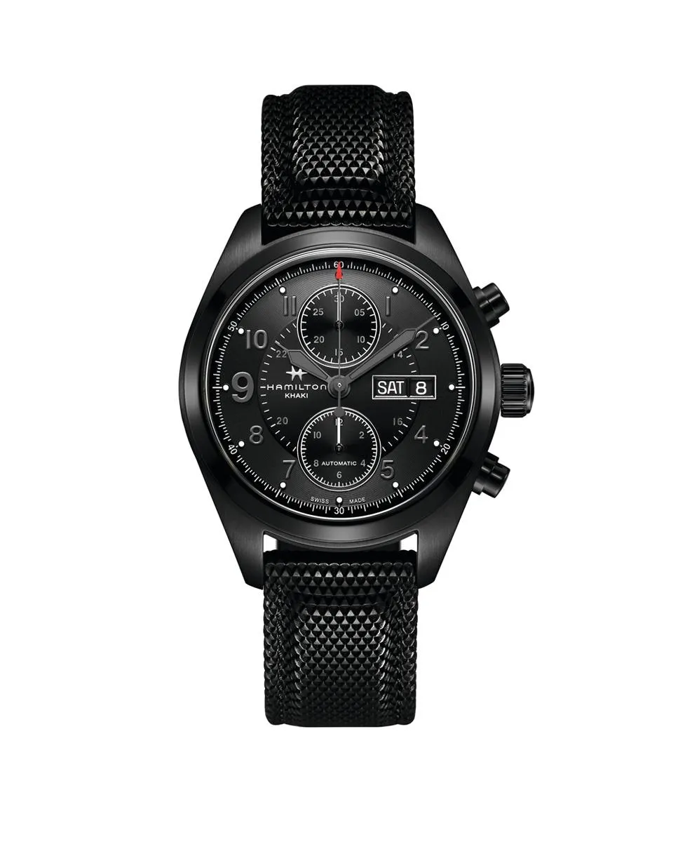 Мужские часы Khaki Field Day Date 42 мм с автоматическим хронографом H71626735 Hamilton, черный
Мужские часы Khaki Field Day Date 42 мм с автоматическим хронографом H71626735 Hamilton, черный