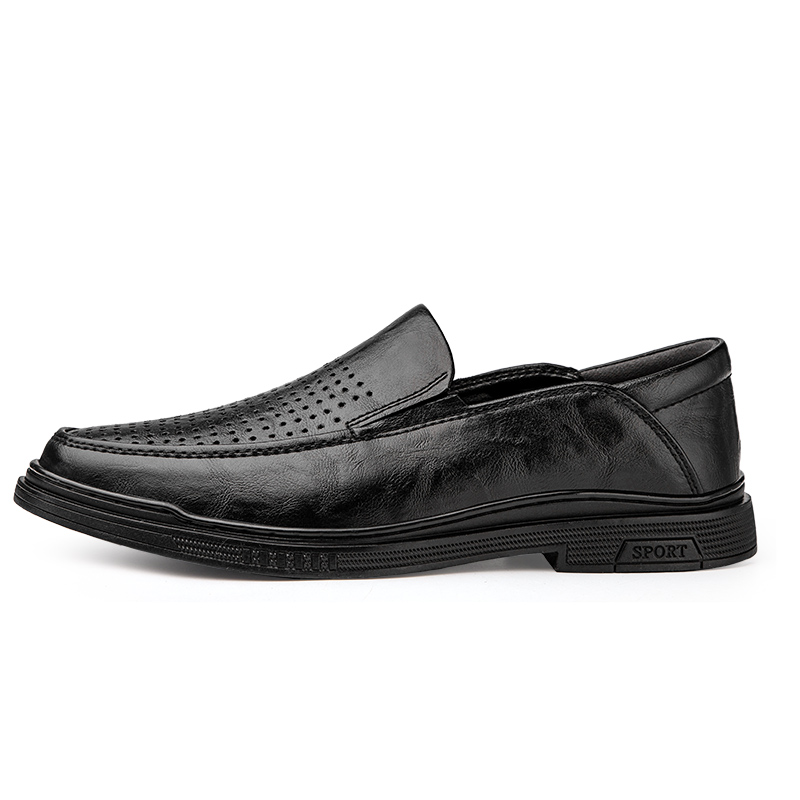 PAIBLOKS Мужские повседневные туфли черные перфорированные, цвет Black-Perforated
PAIBLOKS Мужские повседневные туфли черные перфорированные, цвет Black-Perforated