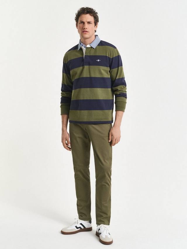 Хлопковые чинос из твила GANT, Moss Green
Хлопковые чинос из твила GANT, Moss Green