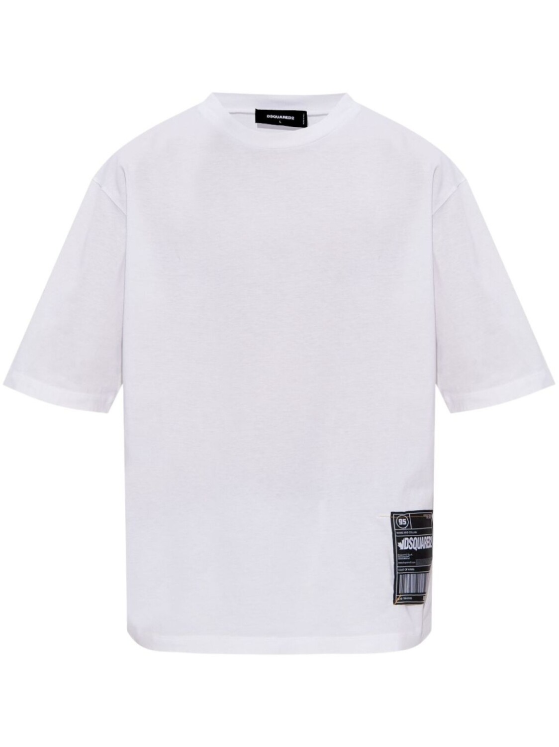 Футболка DSQUARED2 с аппликацией логотипа, белый
Футболка DSQUARED2 с аппликацией логотипа, белый