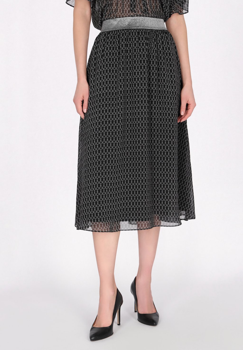 Юбка А-силуэта DreiMaster, черный
Юбка А-силуэта DreiMaster, черный