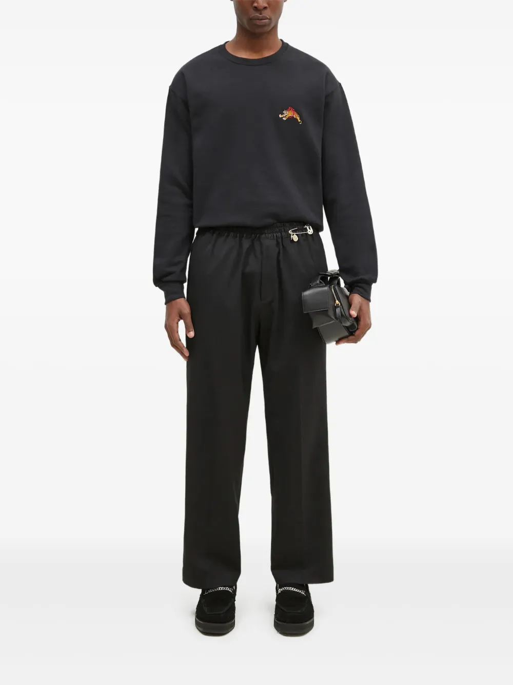 Брюки с булавками Aries, черный
Брюки с булавками Aries, черный