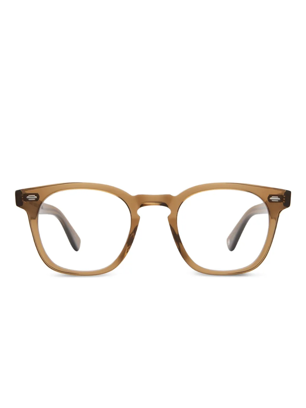 Круглые очки Бирна Garrett Leight, коричневый
Круглые очки Бирна Garrett Leight, коричневый