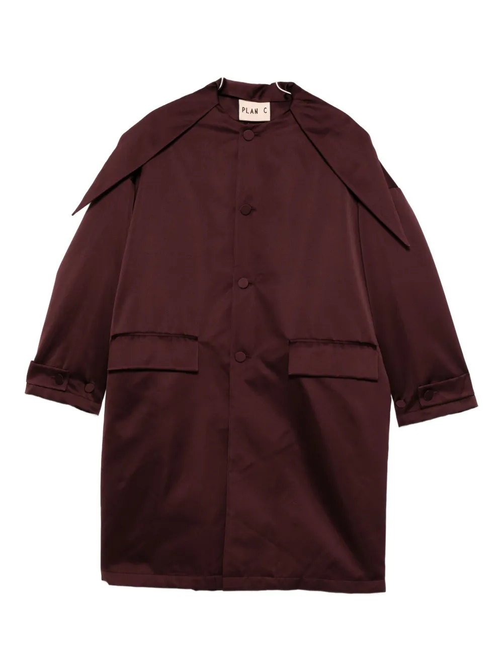 Пальто с накладными карманами на пуговицах Plan C, красный
Пальто с накладными карманами на пуговицах Plan C, красный