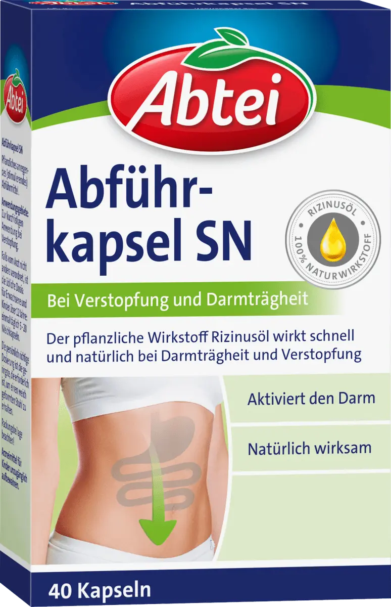 Слабительные капсулы 40 шт. Abtei
Слабительные капсулы 40 шт. Abtei