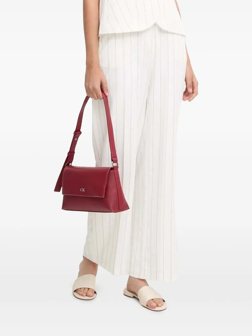 Брюки в тонкую полоску Sandro Ferrone, белый
Брюки в тонкую полоску Sandro Ferrone, белый