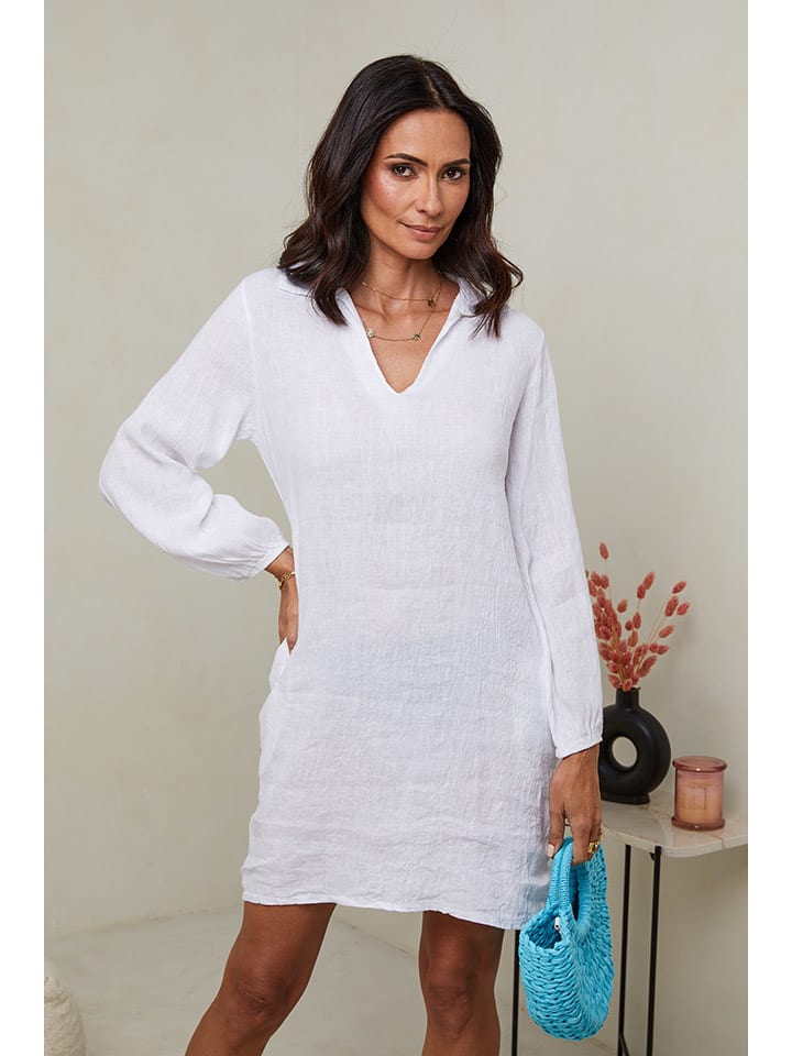 Короткое платье Le Monde du Lin, белый
Короткое платье Le Monde du Lin, белый