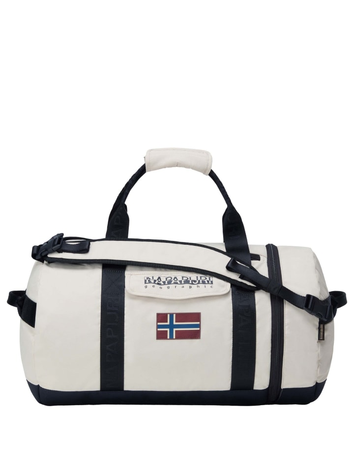 Napapijri Дорожная сумка Bering Travel - 56 см (тибетский красный) бежево-серебристого цвета
Napapijri Дорожная сумка Bering Travel - 56 см (тибетский красный) бежево-серебристого цвета