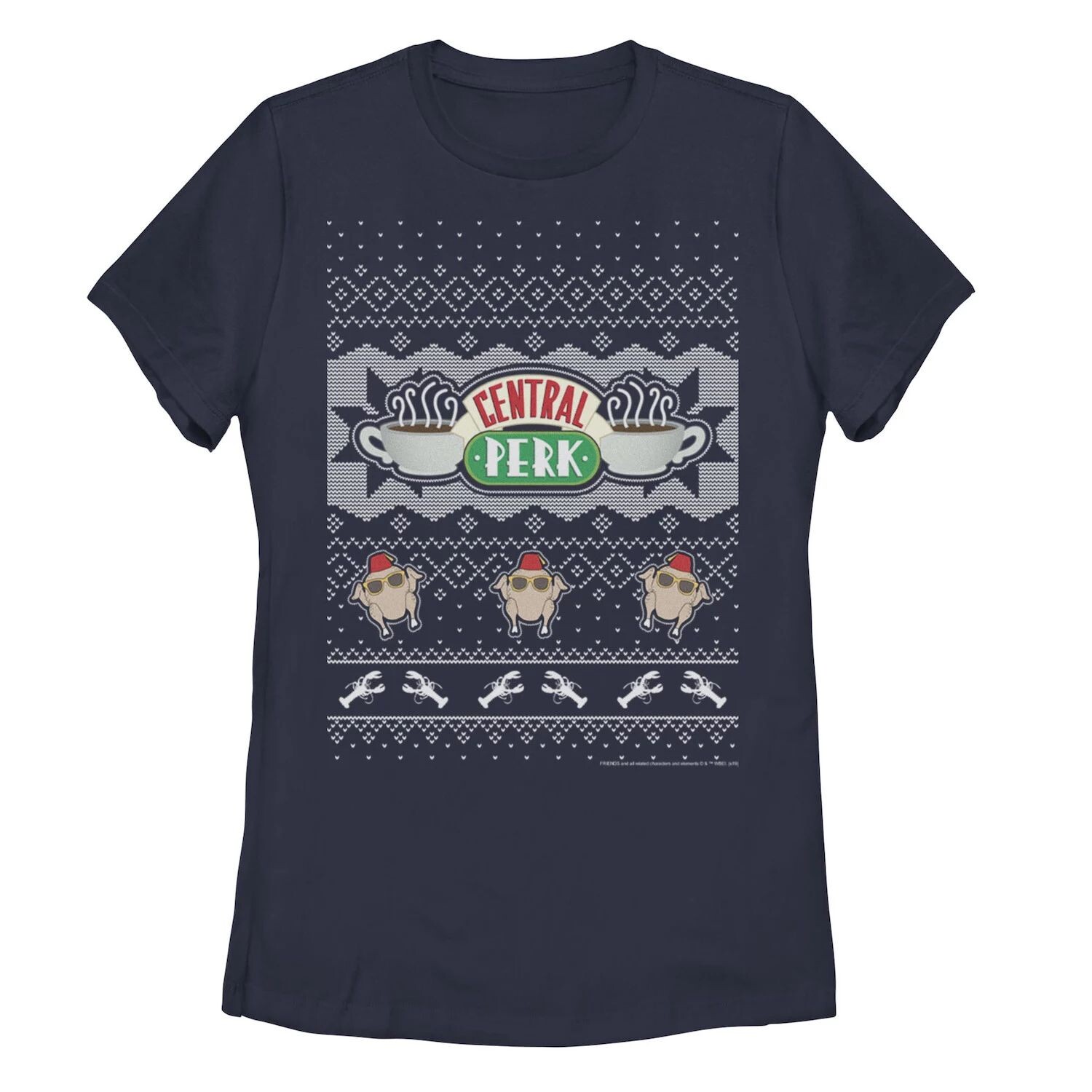 Футболка Juniors' Friends Central Perk Holiday с узором Licensed Character
Футболка Juniors' Friends Central Perk Holiday с узором Licensed Character