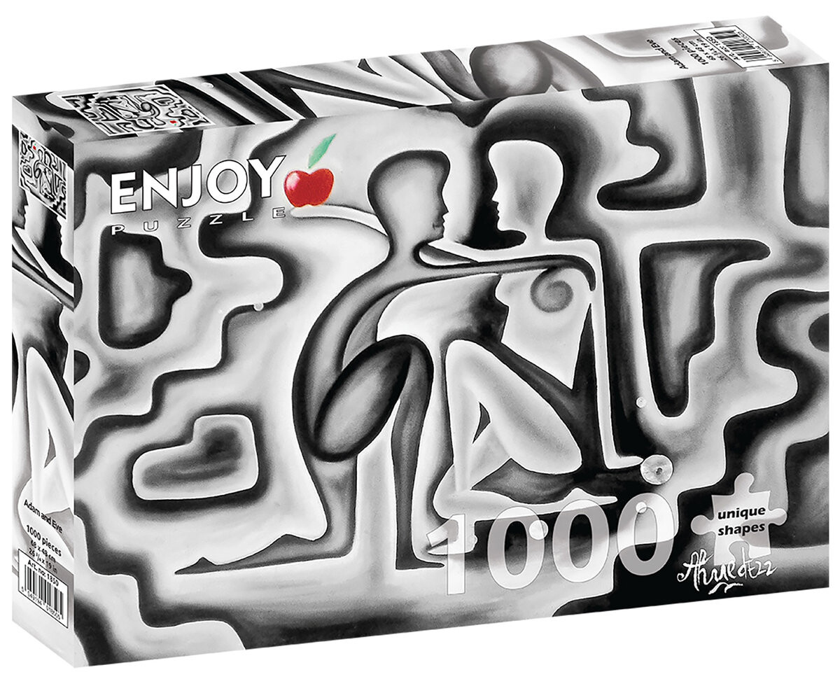 Пазл Адам и Ева, 1000 шт. Enjoy
Пазл Адам и Ева, 1000 шт. Enjoy