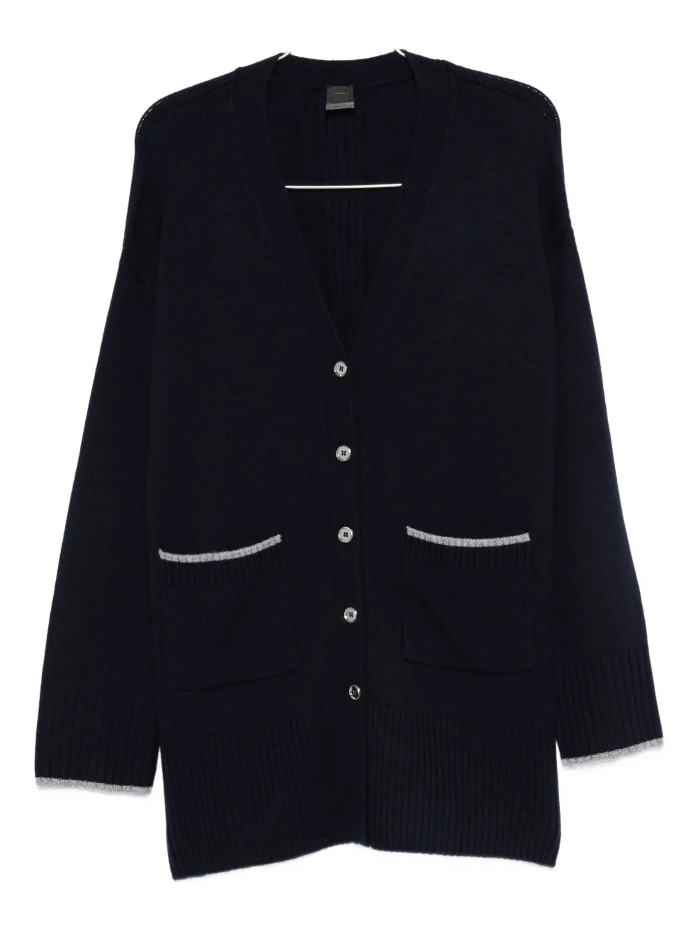 Кардиган с застежкой на пуговицы и карманами PINKO, синий
Кардиган с застежкой на пуговицы и карманами PINKO, синий