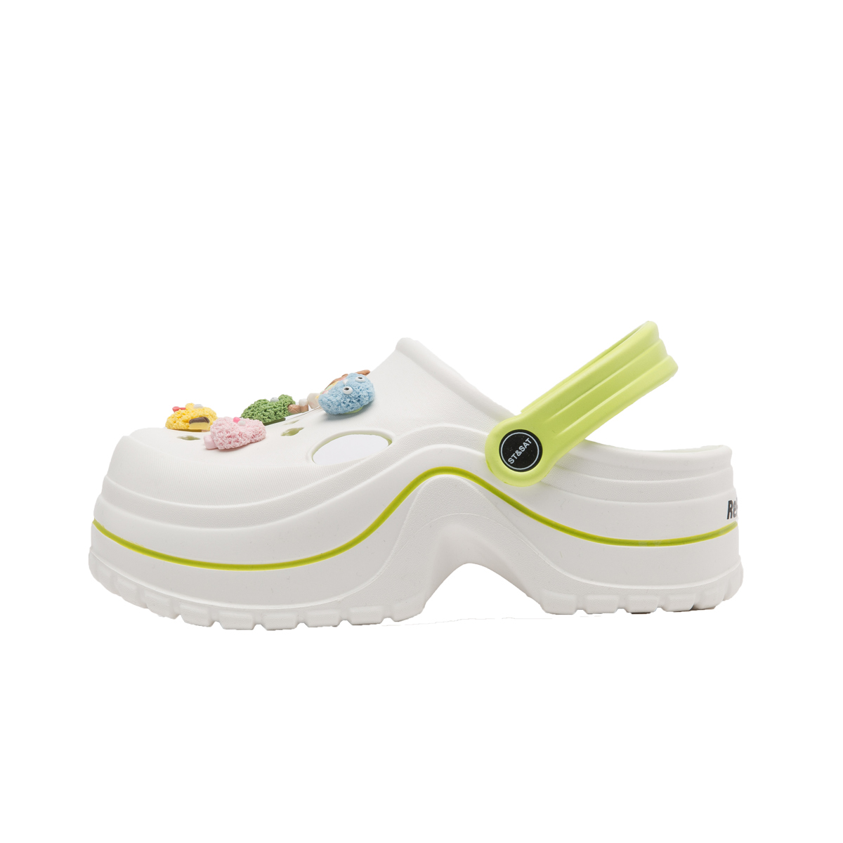 ST&SAT Клоги унисекс светло-зеленые, цвет Light Green
ST&SAT Клоги унисекс светло-зеленые, цвет Light Green