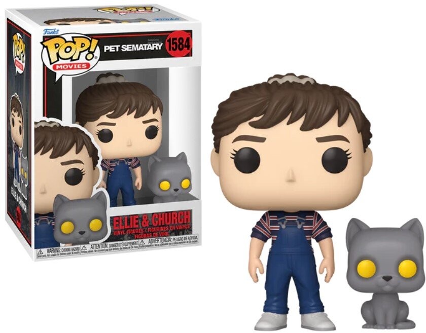 Funko POP! Кладбище домашних животных, приятель! фигурка из фильмов Элли и Черч 9 см аптека для домашних животных
Funko POP! Кладбище домашних животных, приятель! фигурка из фильмов Элли и Черч 9 см аптека для домашних животных