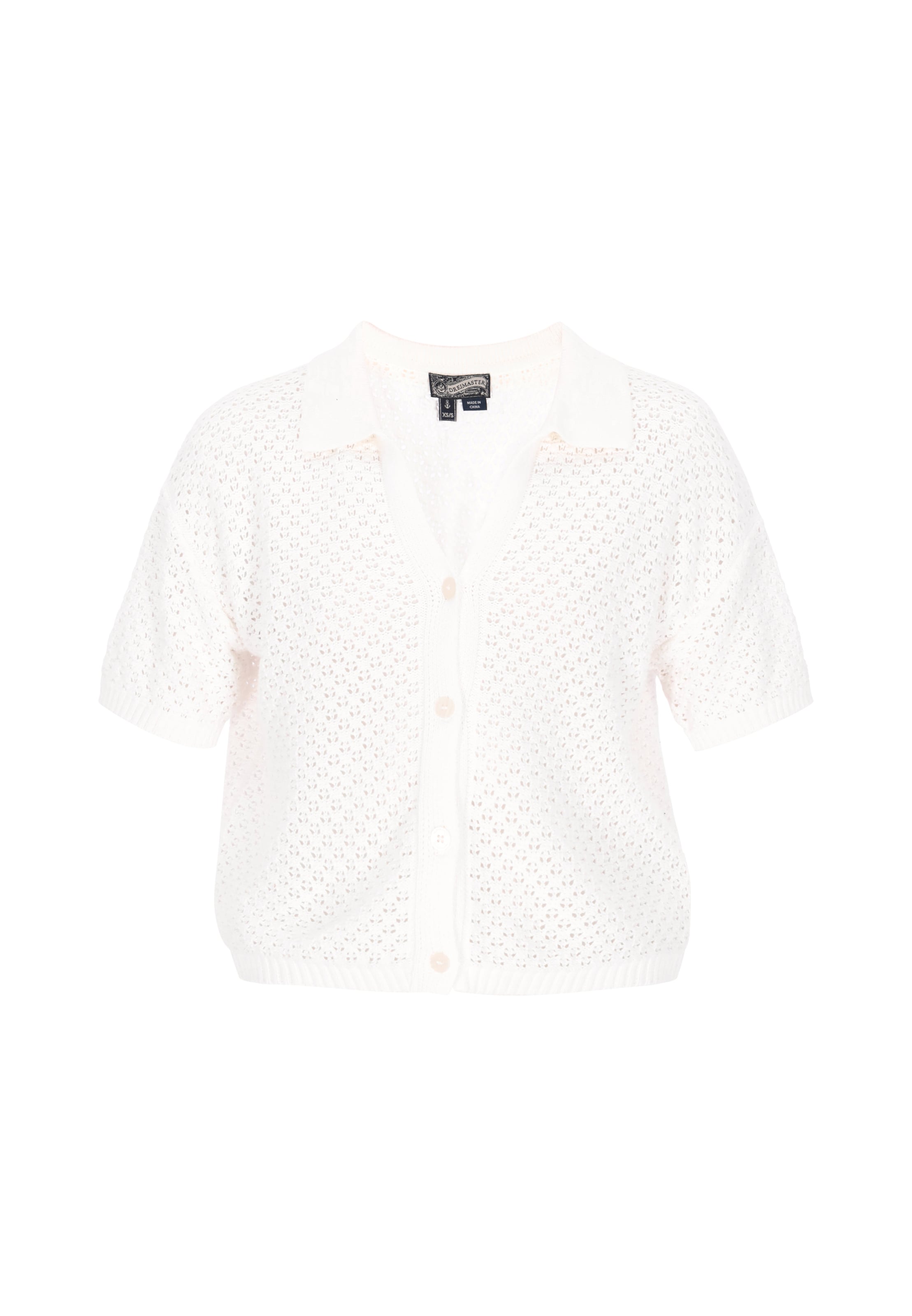 DreiMaster Vintage Кардиган из трикотажа в цвете off white
DreiMaster Vintage Кардиган из трикотажа в цвете off white