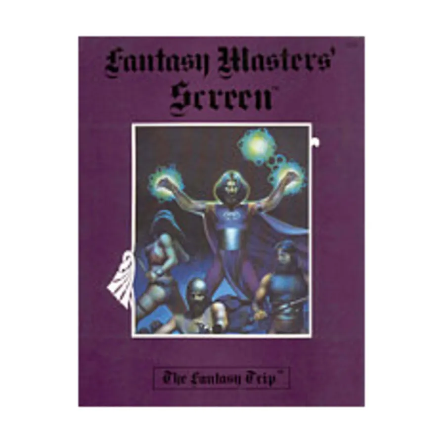 Экран мастера фэнтези, Fantasy Trip (Metagaming)
Экран мастера фэнтези, Fantasy Trip (Metagaming)